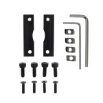 Ender-3/3S / pro / CR-103Dプリンター部品用のネジとナット付きZ軸モーターノウンティングプレート