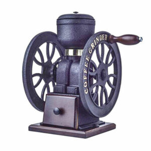 クラシック二輪商業レトログラインダー手研削鋳鉄コーヒー豆グラインダーコーヒーマシン装飾