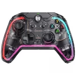 BIGBIG WON Rainbow C1 RGB Somatosensory Wired Gamepad Game Controller Joystick for Nintendo Switch PC for PS4 PS5 Game Console with R90 for Xbox Switch Pro Without Delay Transparent Shell –