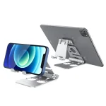 BlitzWolfR BW-TS4 3 in 1 Tablet/Phone Holder Portable Foldable Online Learning Live Streaming Desktop Stand Watch Tablet Phone Holder For iPhone 12 Poco For Samsung Galaxy S21 X3 NFC