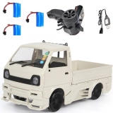 WPL D12 1/10 2.4G2WDミリタリートラッククローラーオフロードRCカー