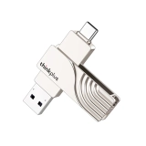 Lenovo ThinkPlus TPCU301 2 In 1 Type-C USB3.0 Flash Drive 32G 64G 128G 360° Rotation Zinc Alloy USB Disk Portable Thumb Drive for Computer Phone