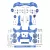 1 Set MA/AR Chassis Modification Spare Parts Set Kit With FRP Parts For Tamiya Mini 4WD RC Car Parts