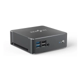 NVISEN MU02 Intel i7-1065G7 Intel Plus Graphics Mini PC 16GB DDR4 512GB M.2 SSD Desktop PC Quad Core 15W TDP 1.3GHz to 3.9GHz WiFi 5 BT 4.2 LAN HD DP Dual 4K Screen Windows 10