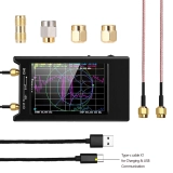 NanoVNA-H4 4 “LCD 50KHz?1.5GHz VNA HF VHF UHFUVベクトルネットワークアナライザ