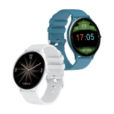 Bakeey QW13 Heart Rate Blood Pressure Oxygen Monitor Custom Dial Music Control Weather Display