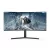 BlitzWolfR BW-GM3 34-Inch Curved Gaming Monitor 165Hz WQHD 3440 x 1440 Resolution 300 cd/? 1500R Curvature 21:9