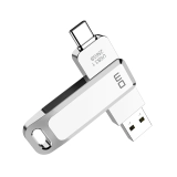 DM 2 in 1 Type-C & USB3.1 Flash Drive Dual Interface OTG Memory Flash Disk 32G 64G 128G 256G 360° Rotation Thumb Drive PD168