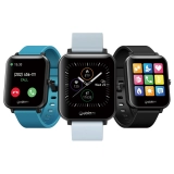 Zeblaze GTS 1.54inch Touch Screen 7x24h Heart Rate Monitor 60+ Watch Faces Weather Display Music Control