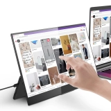 BlitzWolfR BW-PCM8 14 インチ Touchable UHD 4K Type C ポータブルモニター