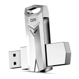 DM Alloy Warrior 360° Rotation USB 3.0 Flash Drive 64G 128G 256G 512G Zinc Alloy USB Disk Portable Thumb Drive for Computer Laptop PD096